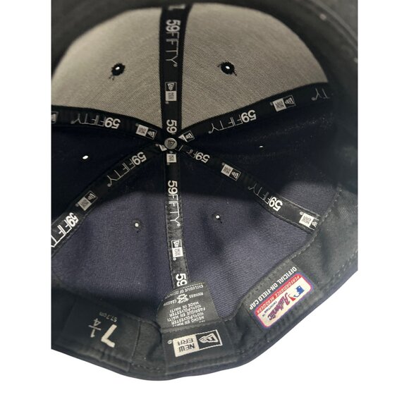 New Era 59Fifty New York Yankees Derek Jeter 2020 Hall Of Fame Fitted Cap 7 1/4 - Picture 3 of 4